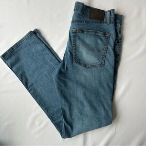 Lee Men's Medium Blue Straight Jeans